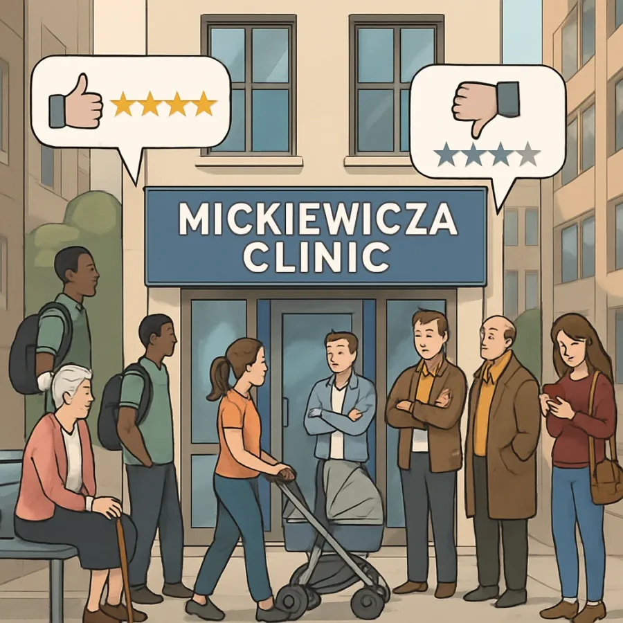 Opinie pacjentów o przychodni Mickiewicza – co warto wiedzieć?