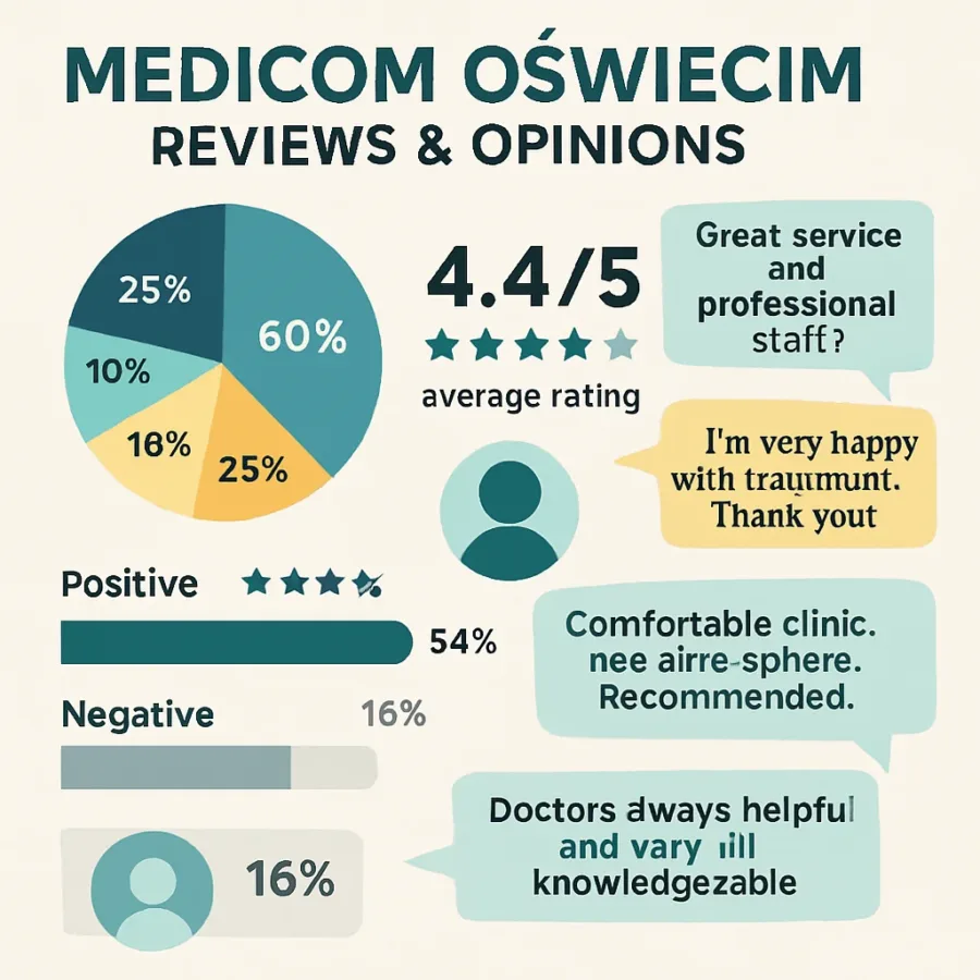 Najlepsze opinie o Medicome w Oświęcimiu — sprawdź teraz!