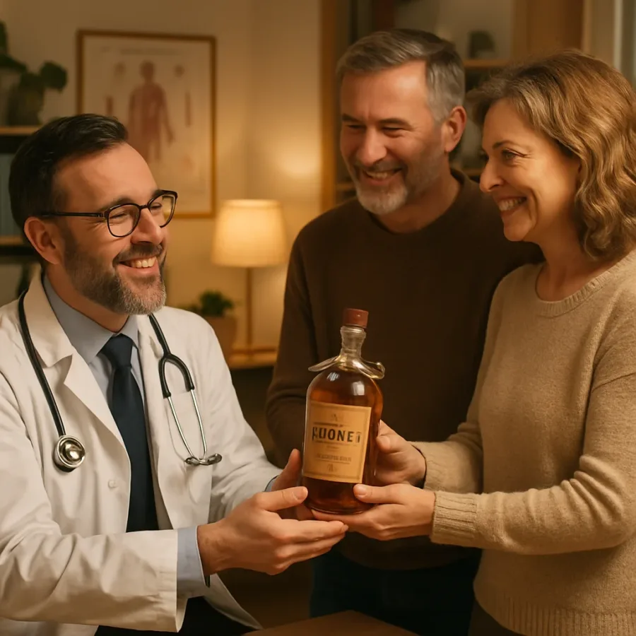 Alkohol dla lekarza w ramach podziękowania – co warto wybrać?