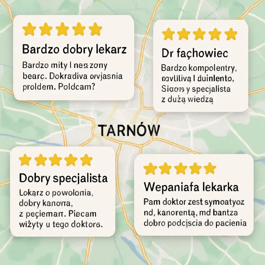 Opinie o lekarzach w Tarnowie – co mówią pacjenci?