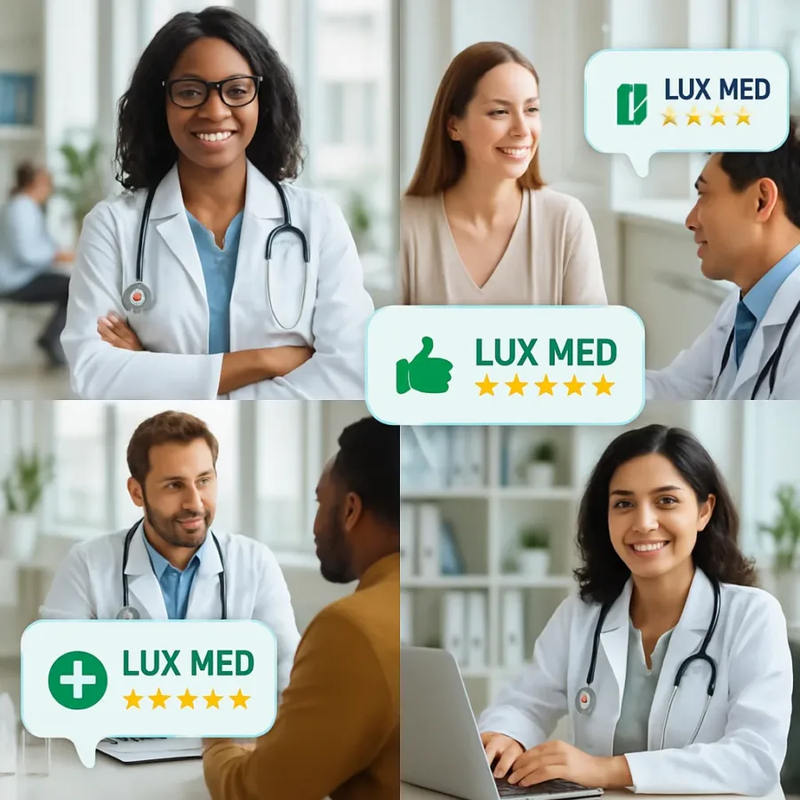 Lux Med opinie o lekarzach — jak znaleźć najlepszego specjalistę?